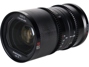 Lente Anamórfica SIRUI Saturn 35mm T2.9 Full-frame Carbon Fiber