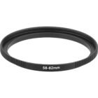 Anel Adaptador de filtro Sensei PRO 58-62mm Aluminum