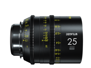 Lente Cine DZOFILM VESPID Prime 25mm T2.1 (ARRI PL / EF-Mount)