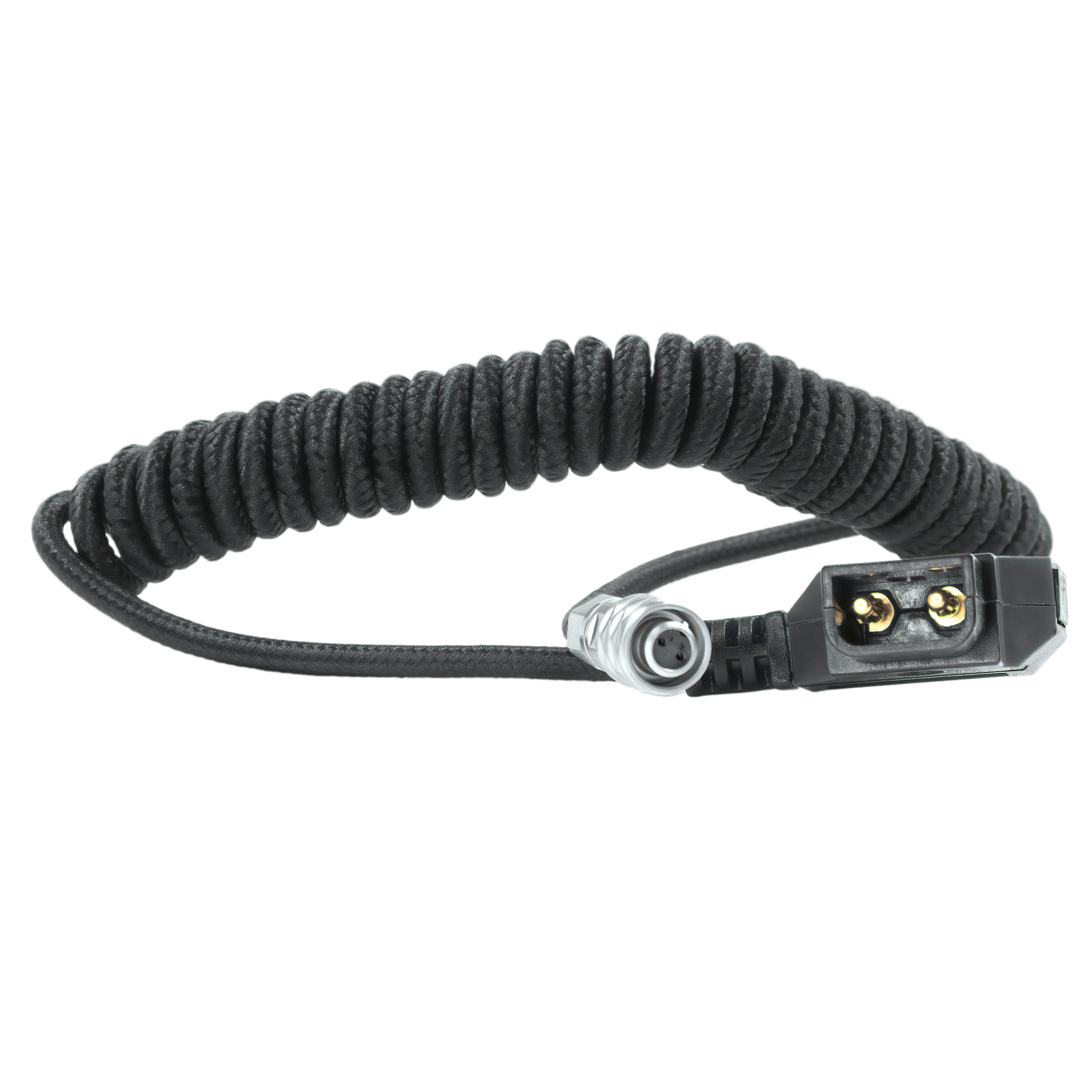 Cabo Espiral D-tap X 2 Pinos Macho Para Blackmagic Bmpcc 4k E 6k