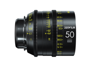 Lente Cine DZOFILM VESPID Prime 50mm T2.1 (ARRI PL / EF-Mount)