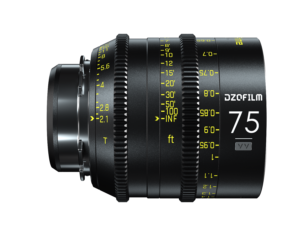 Lente Cine DZOFILM VESPID Prime 75mm T2.1 (ARRI PL / EF-Mount)