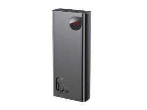 Portable Quick Power Bank For Baseus 20000mAh 65W Metal Digital Display