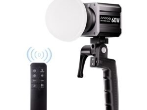Iluminador Andoer 60W COB Tri‑Color LED Video Light