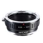 Adaptador de lente manual mount EF Canon para E-mount Sony
