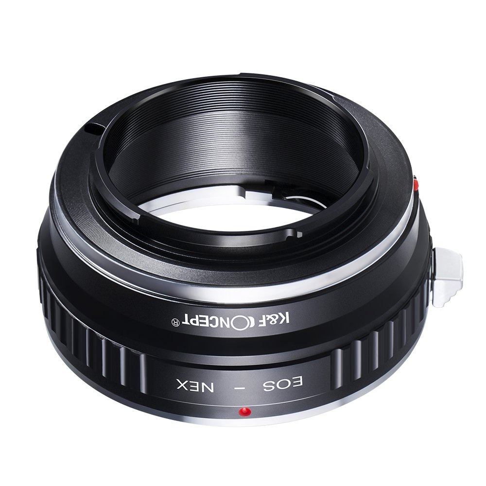 Adaptador de lente EOS-NEX Canon EF para Câmeras Sony E-Mount