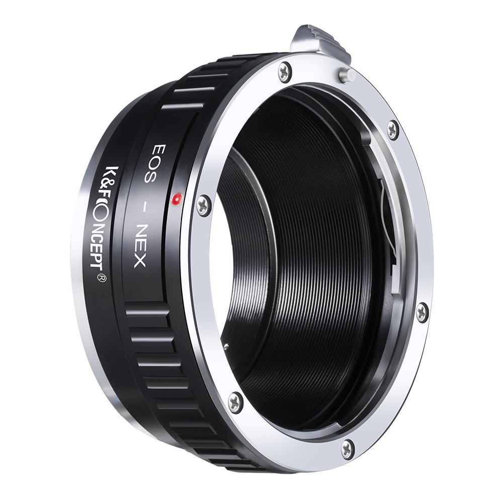 Adaptador de lente EOS-NEX Canon EF para Câmeras Sony E-Mount