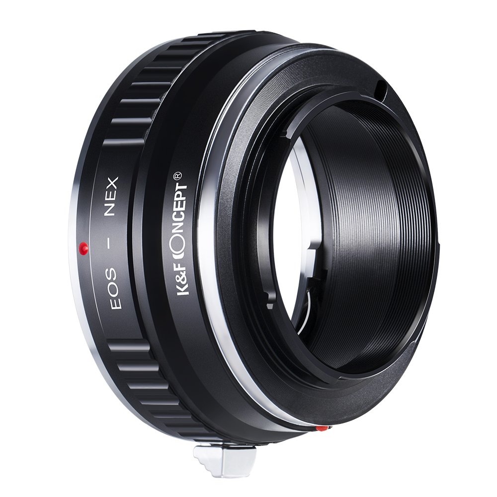 Adaptador de lente EOS-NEX Canon EF para Câmeras Sony E-Mount