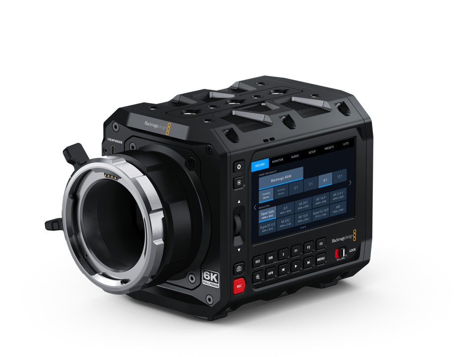 Câmera Blackmagic PYXIS 6K Full Frame