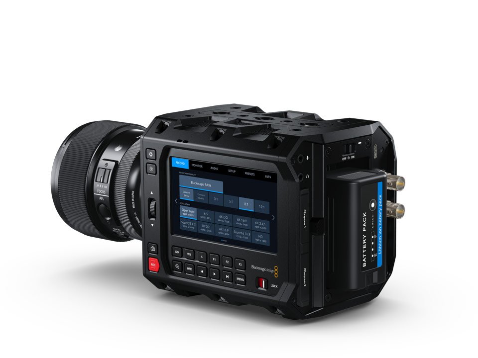 Câmera Blackmagic PYXIS 6K Full Frame