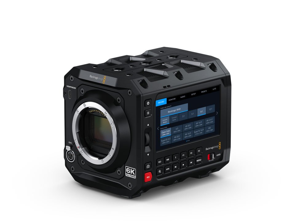 Câmera Blackmagic PYXIS 6K Full Frame