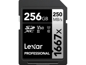 Lexar 256GB Professional 1667x UHS-II SDXC Memory Card